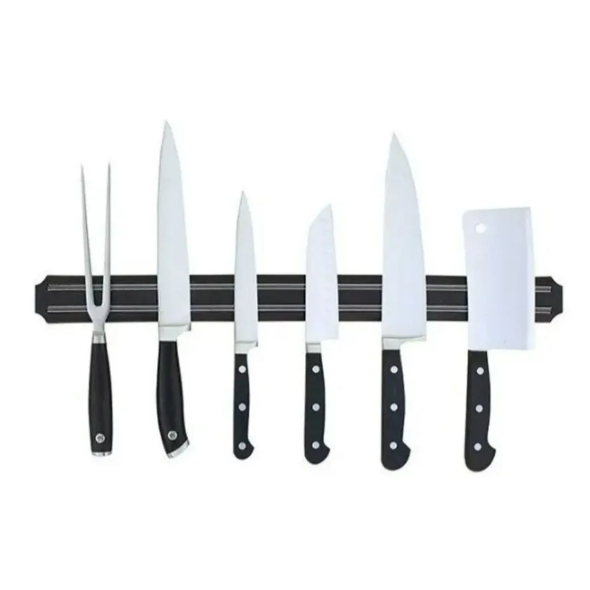 GENERICO - Barra Imán Magnética 50cm Imantada Para Cuchillos Metales