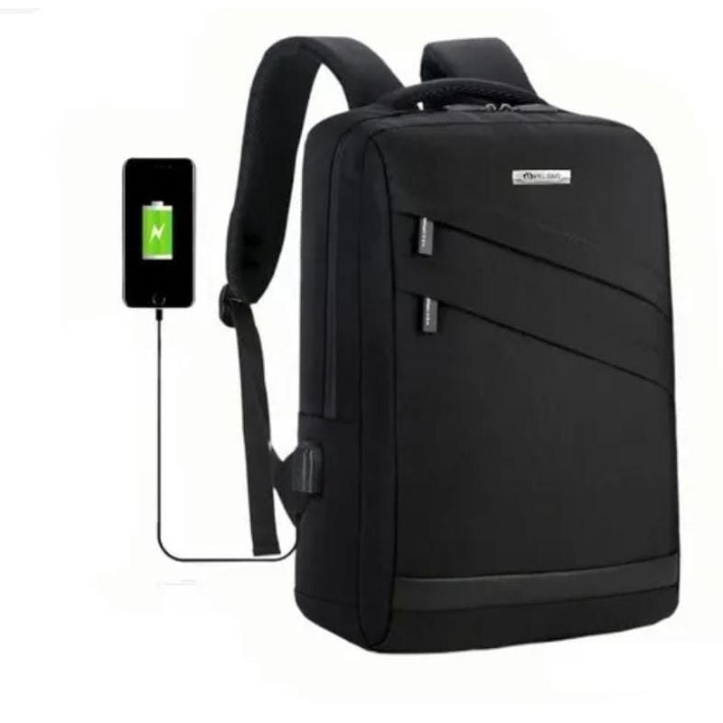 GENERICO - Mochila De Hombre Antirrobo Con Puerto Usb Multifuncional