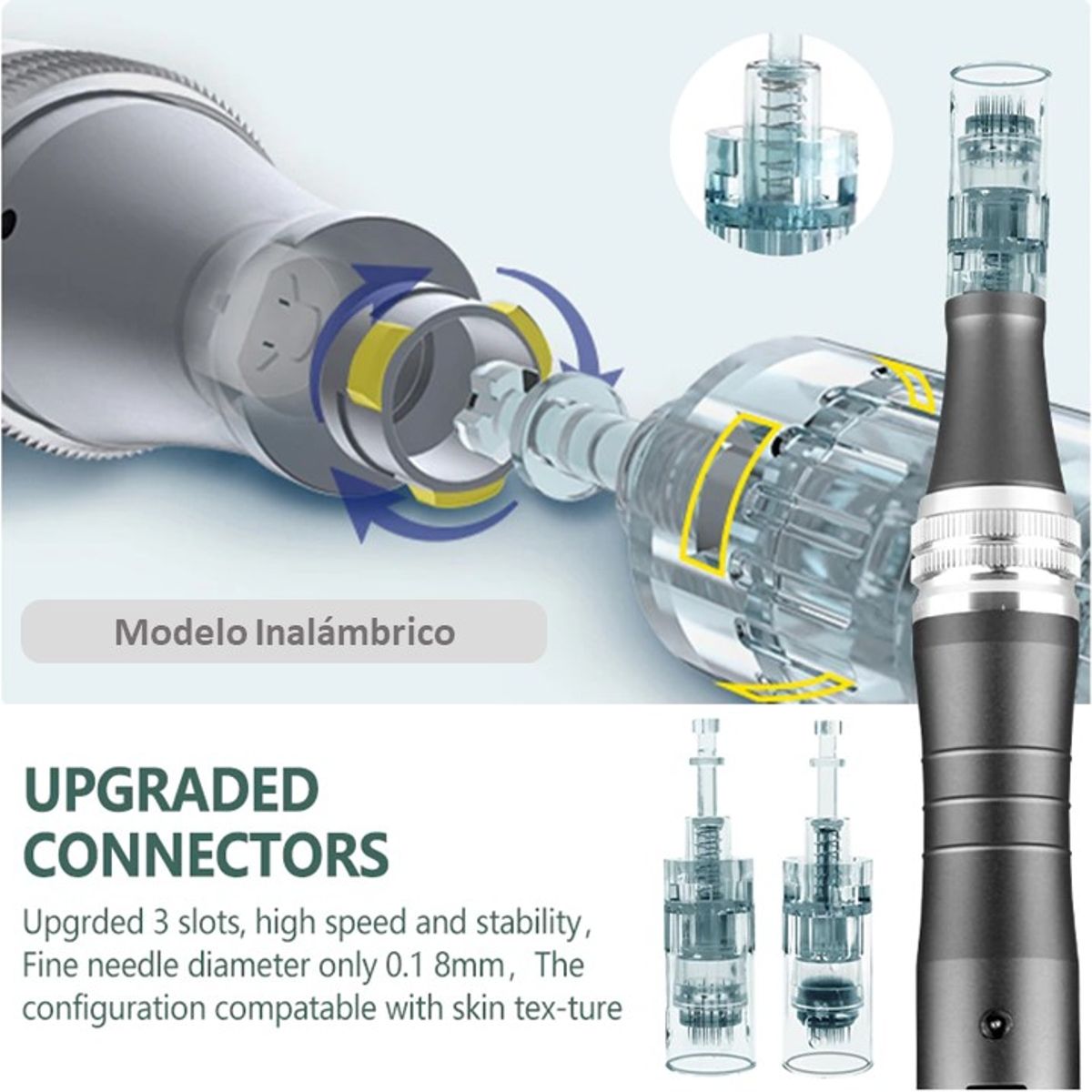 GENERICO - Cartucho Dermapen Dr. Pen M8 36 Pines Pack 10