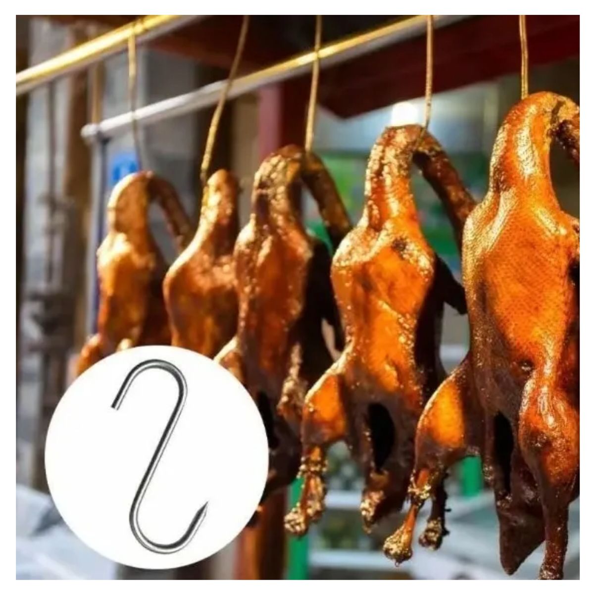 GENERICO - Gancho Carnicero 18 cm