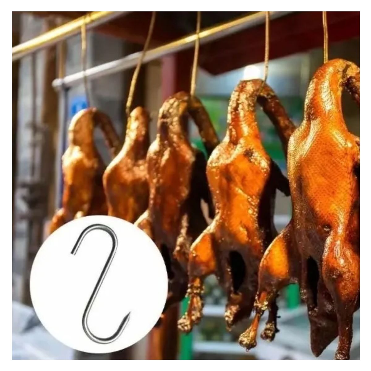 GENERICO - Gancho Carnicero 18 cm