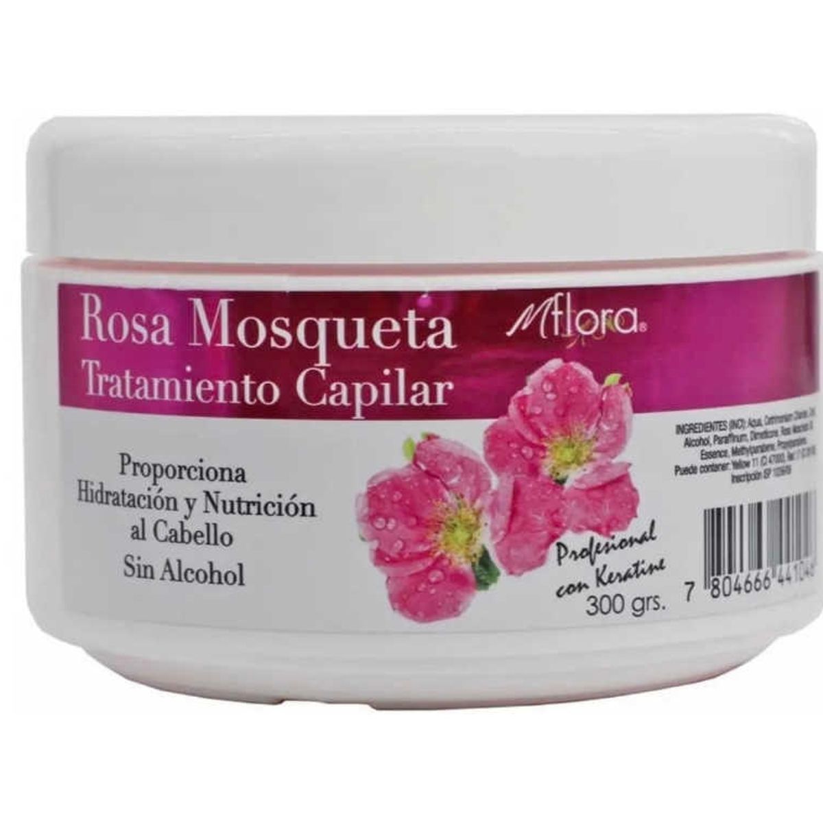 GENERICO - Crema de Rosa Mosqueta con Kertaina 300GR Mflora