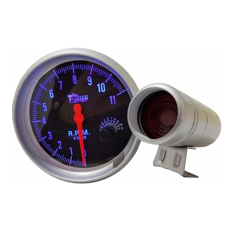 GENERICO - Tacometro Rpm Deportivo Shift Light Auto Tunning