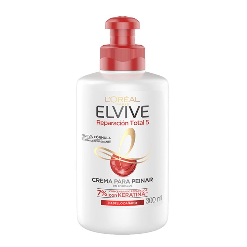 ELVIVE - Loreal Elvive Reparación Total 5 Crema Para Peinar