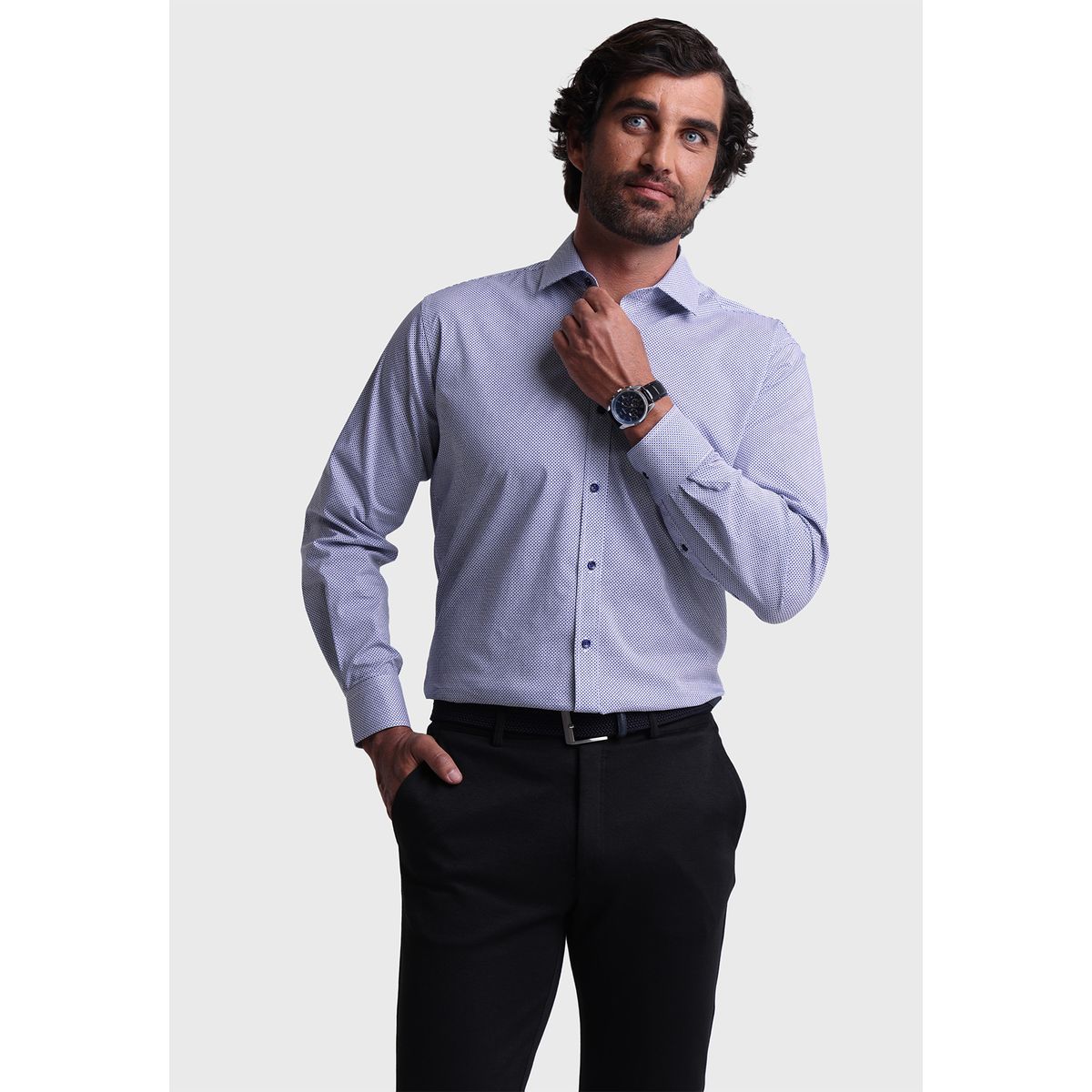 ARROW - Camisa Formal Spandex Print Arrow ARROW