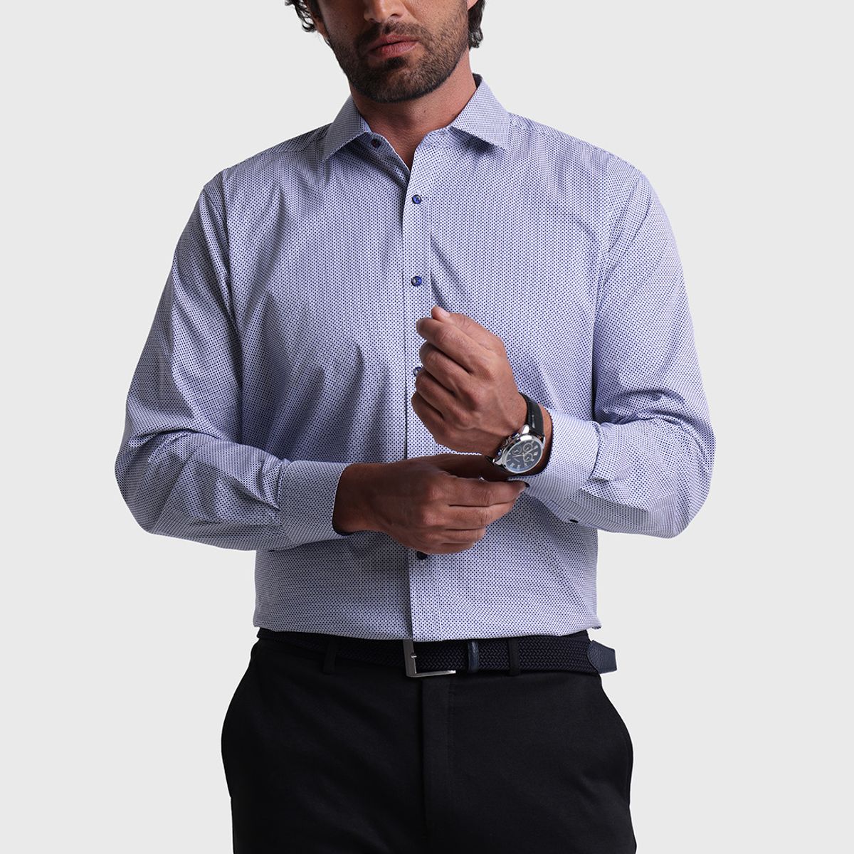 ARROW - Camisa Formal Spandex Print Arrow ARROW