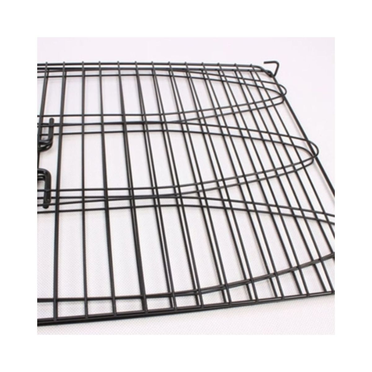 GENERICO - Parrilla Rejilla Doble Barbacoa 28x28cm Acero Inoxidable.