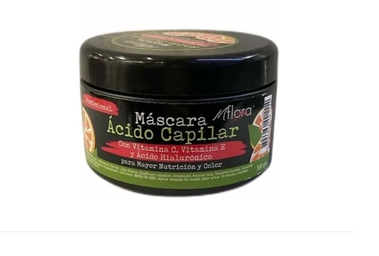 GENERICO Crema Capilar De Vitamina Y Acido Hialuronico Mflora ...