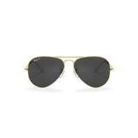 Anteojos De Sol Ray-Ban RB3025 Aviator Metal Dorado Unisex