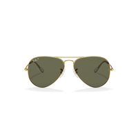 Anteojos De Sol Ray-Ban RB3025 Aviator Metal Dorado Unisex