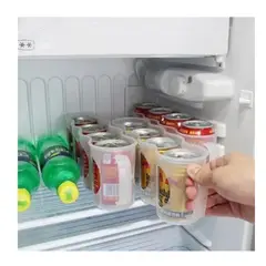 GENERICO - Soporte Porta Cervezas Latas Botellas Organizador De Nevera