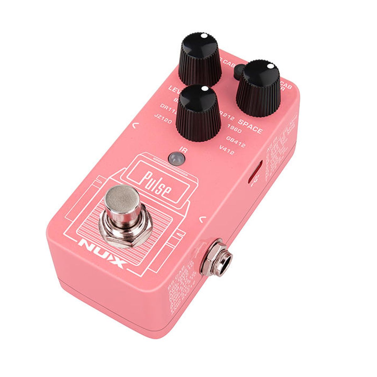 NUX - Pedal Simulador de Amplificador NUX para Guitarra PULSE NSS-4