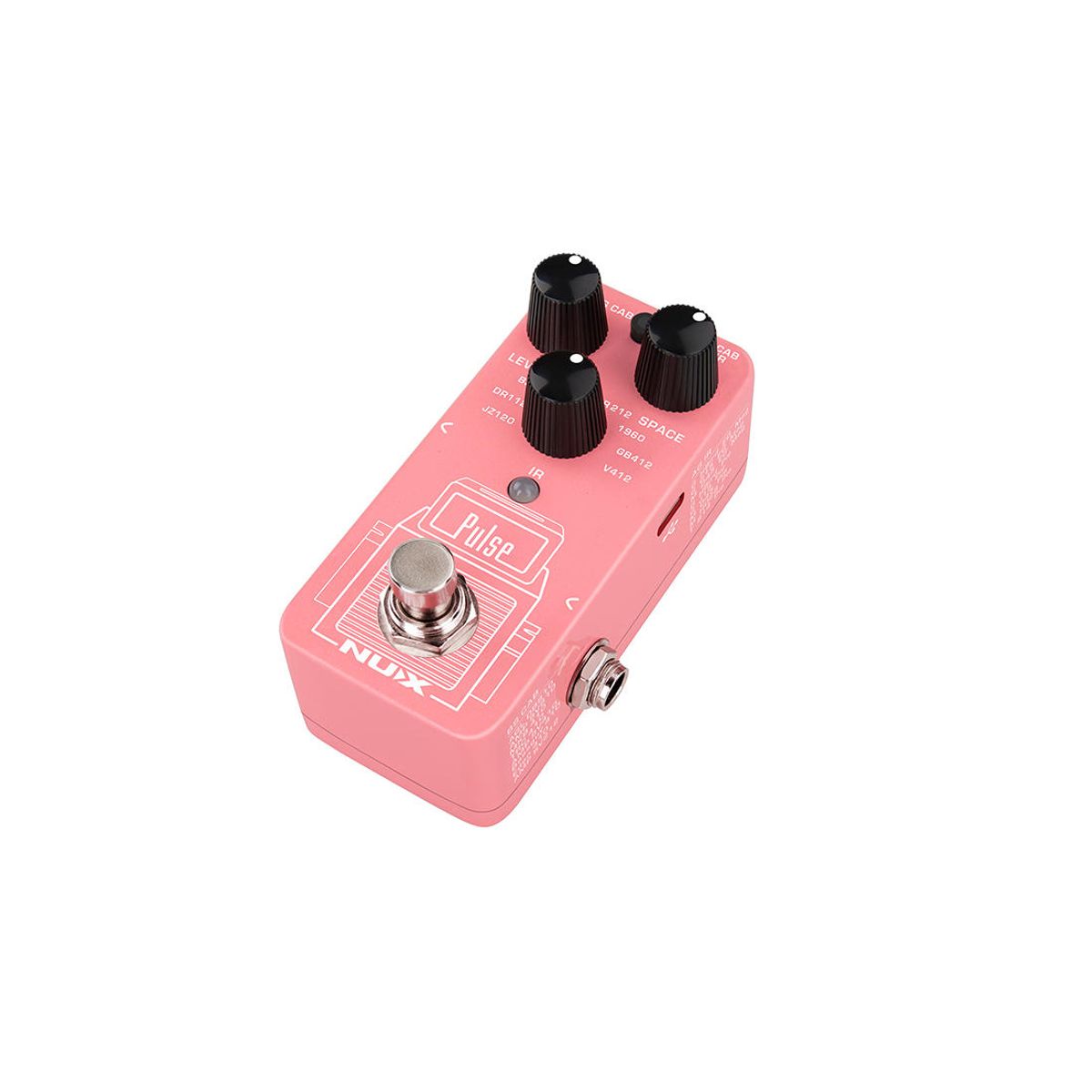 NUX - Pedal Simulador de Amplificador NUX para Guitarra PULSE NSS-4