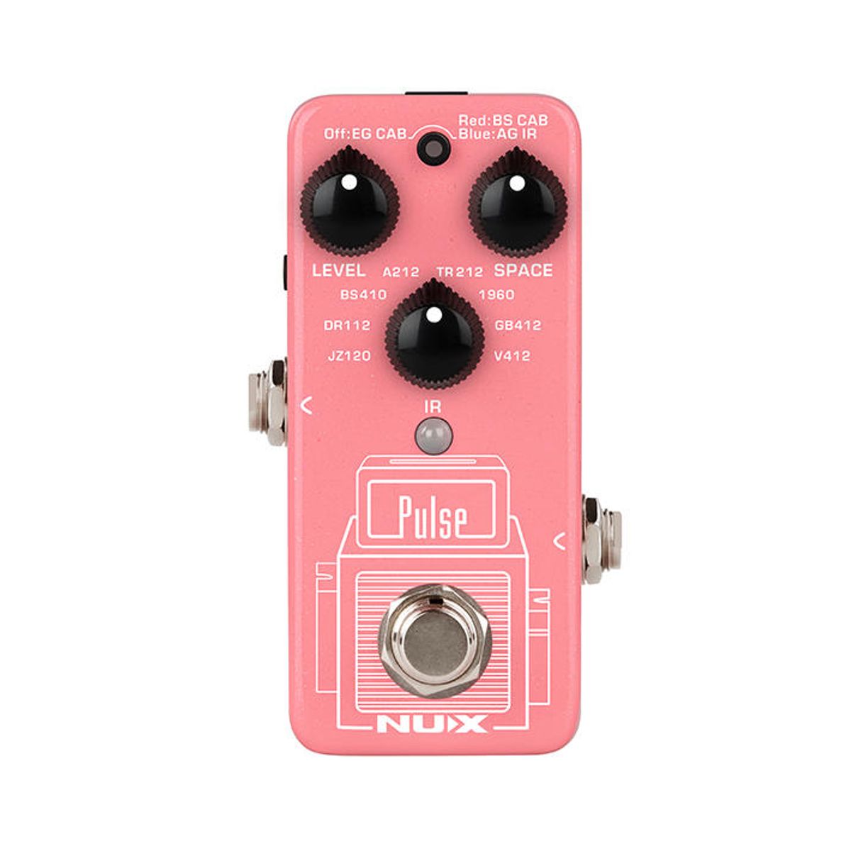 NUX - Pedal Simulador de Amplificador NUX para Guitarra PULSE NSS-4