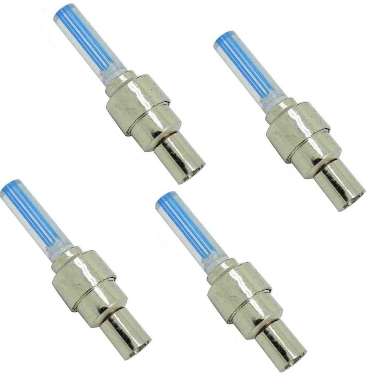 GENERICO - 4 Unids Led Válvula De Neumáticos Tapas Luz Auto Accesorio