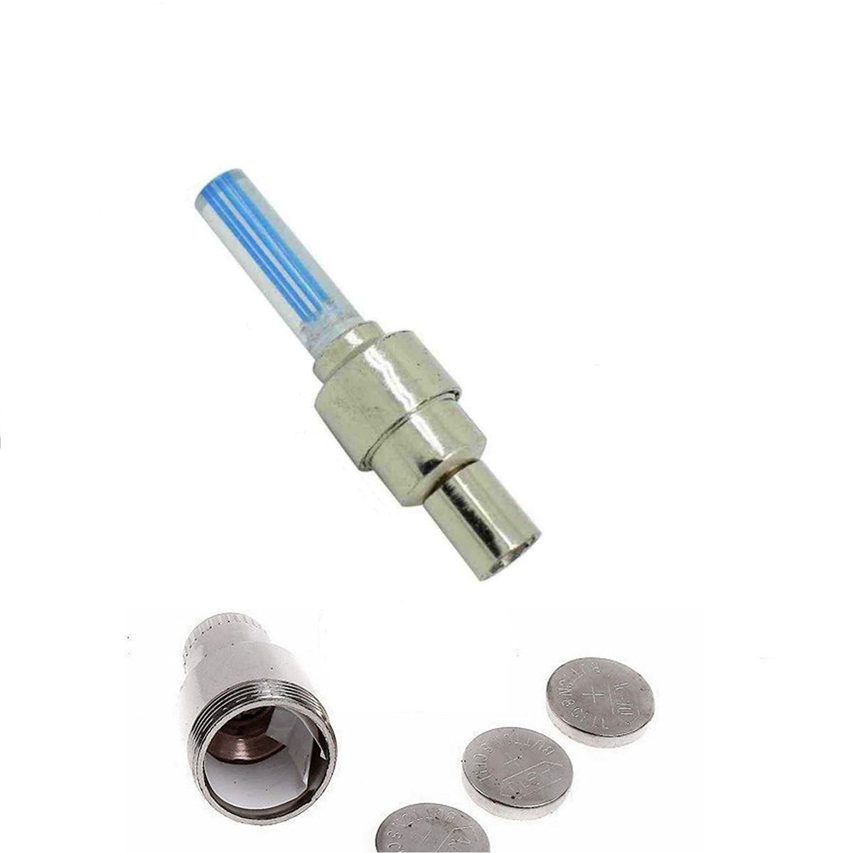 GENERICO - 4 Unids Led Válvula De Neumáticos Tapas Luz Auto Accesorio