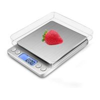 Balanza Pesa Digital Gramera 0.1 - 2kg Joyería / 227012.