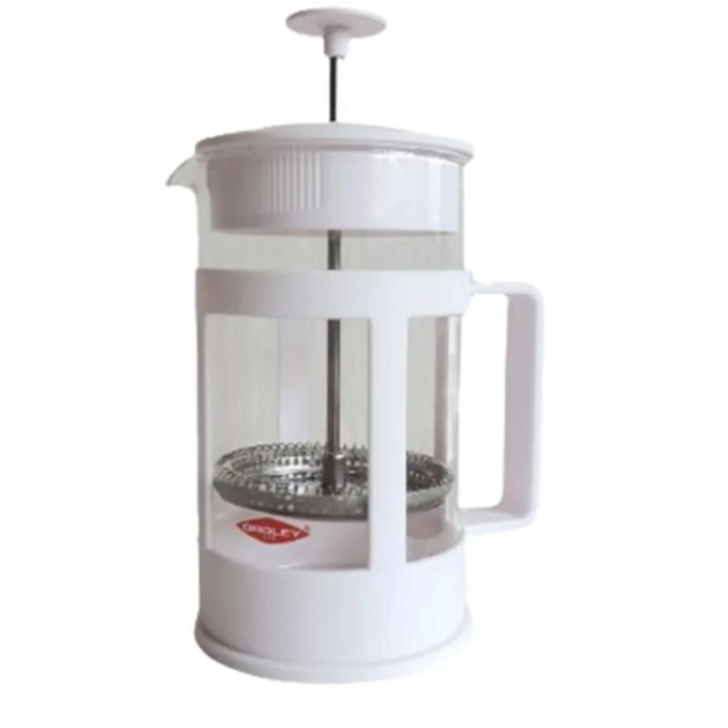 OROLEY - Cafetera Prensa Francesa Oroley 6 Tazas New Parma White