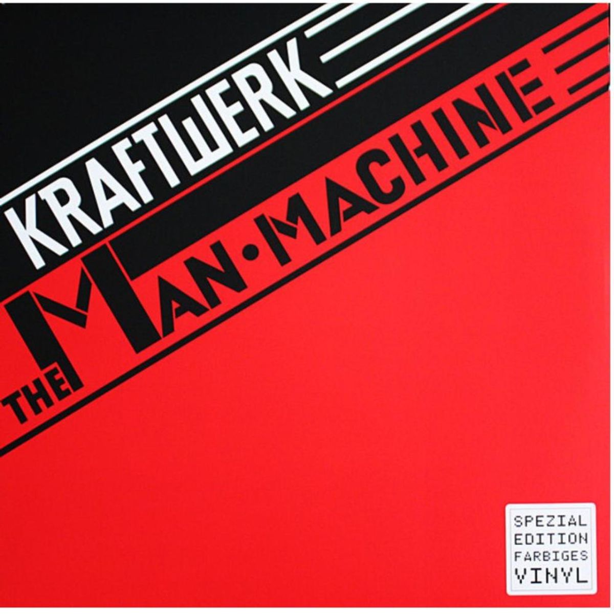 HITWAY MUSIC - KRAFTWERK - MAN MACHINE (VINYL RED) - VINILO HITWAY MUSIC