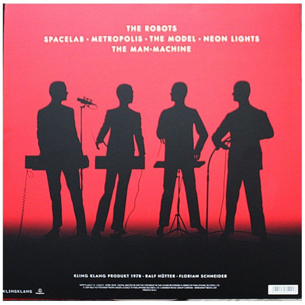 HITWAY MUSIC - KRAFTWERK - MAN MACHINE (VINYL RED) - VINILO HITWAY MUSIC