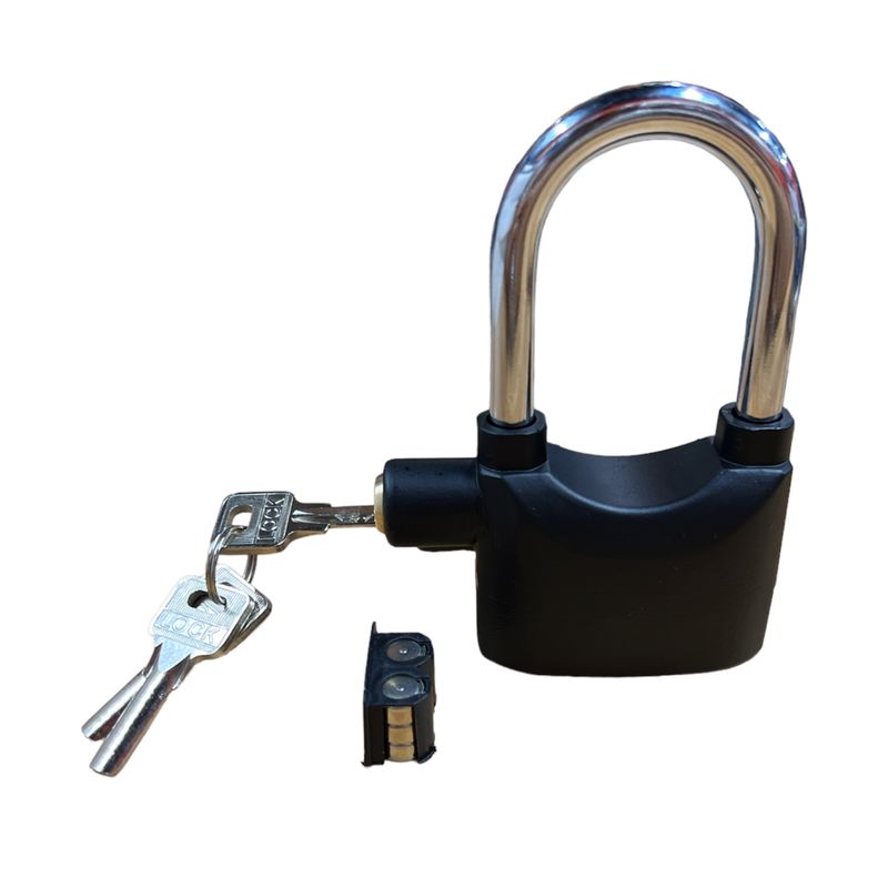 GENERICO - Candado Con Alarma Para Moto - Bicicletas