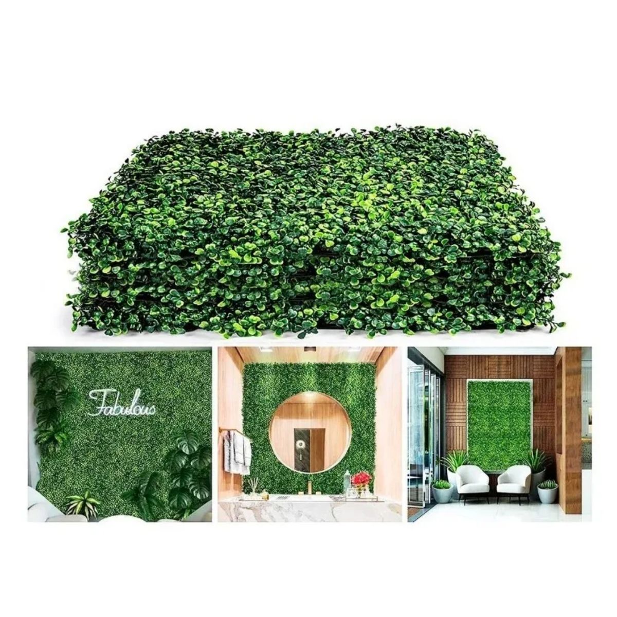 GENERICO - 10 Malla Palmeta Trebol Valla Cerca Pasto Planta Enredadera