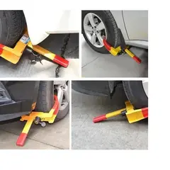 GENERICO - Traba Ruedas Seguridad Auto Pitbull Antirrobo