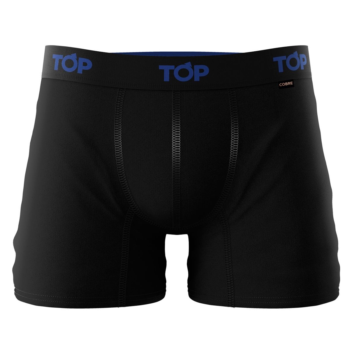 TOP - Bóxer Medio Algodón Cobre Pack 3 C1 Top