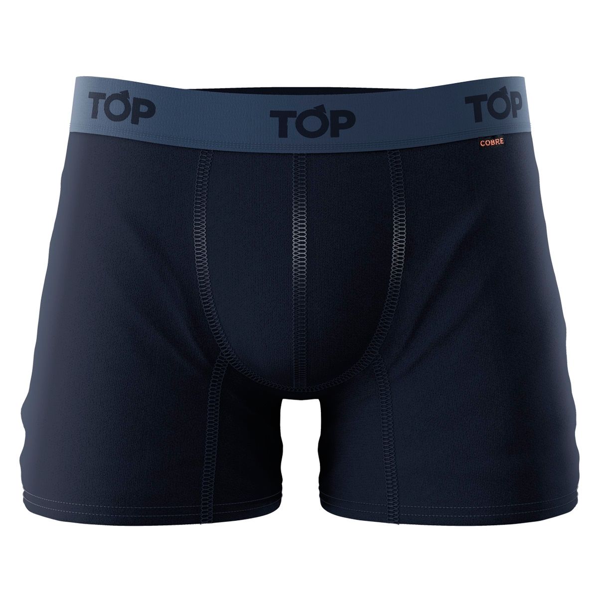 TOP - Bóxer Medio Algodón Cobre Pack 3 C2 Top