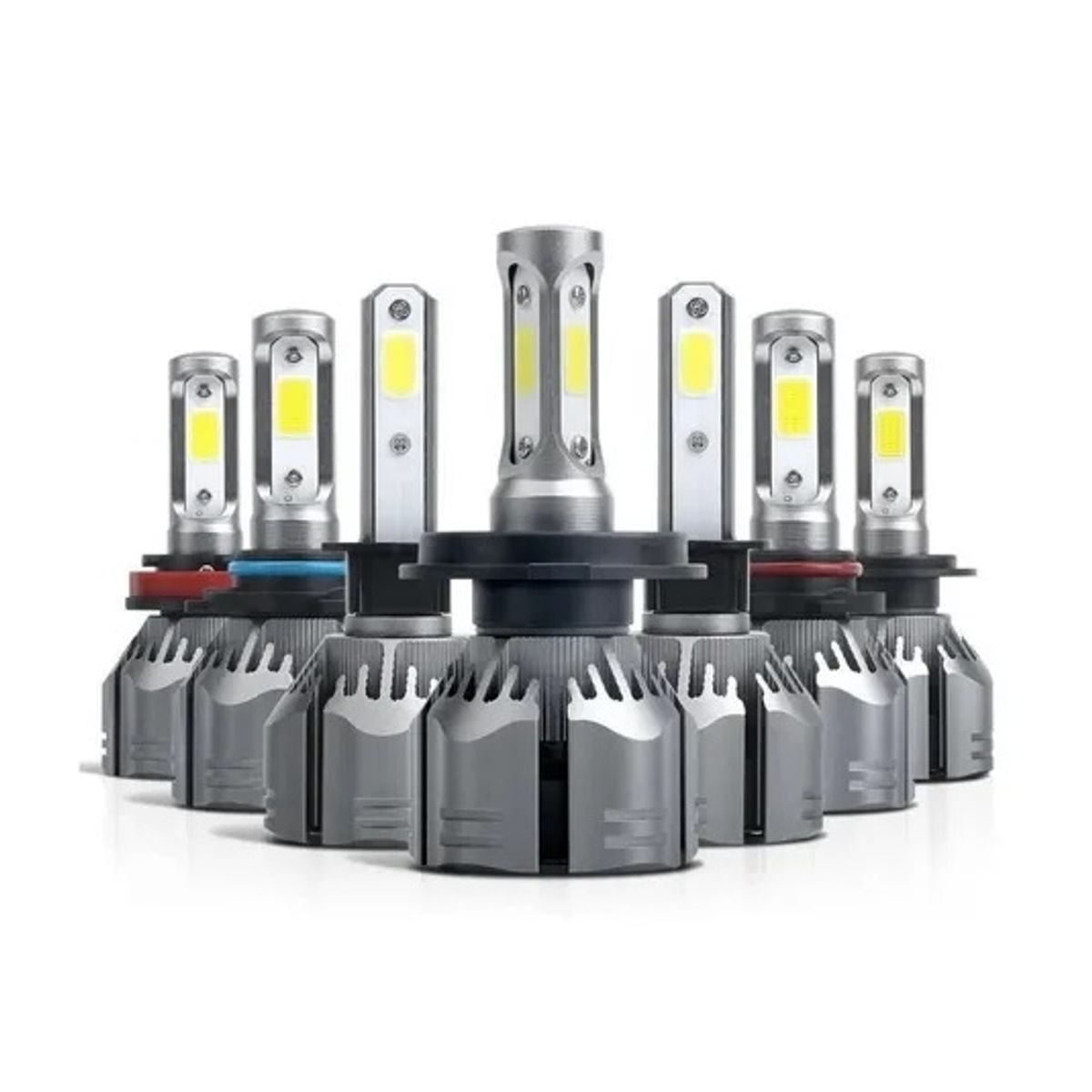 GENERICO - Kit Luces Ampolleta Led Auto H4 R11