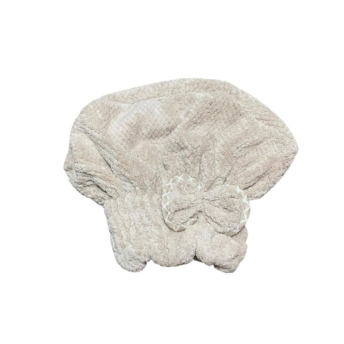 GENERICO - Gorro Toalla Para Secar Cabello Ducha - MARRON CLARO