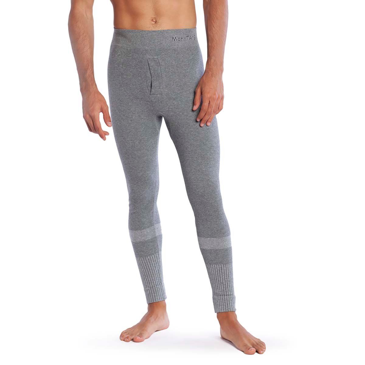 TAIS - Calzoncillo Largo Termico Frio Extremo Gris Tais