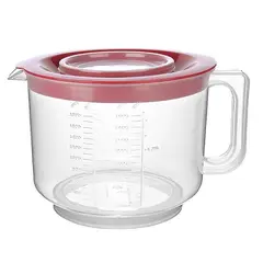 TITIZ - Bowl Mezclador Multipropósito Rojo 2000 ml - Rojo