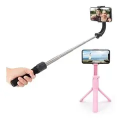 GENERICO - Gimbal SelfieStick Bluetooth Trípode Estabilizador / 240065 negro