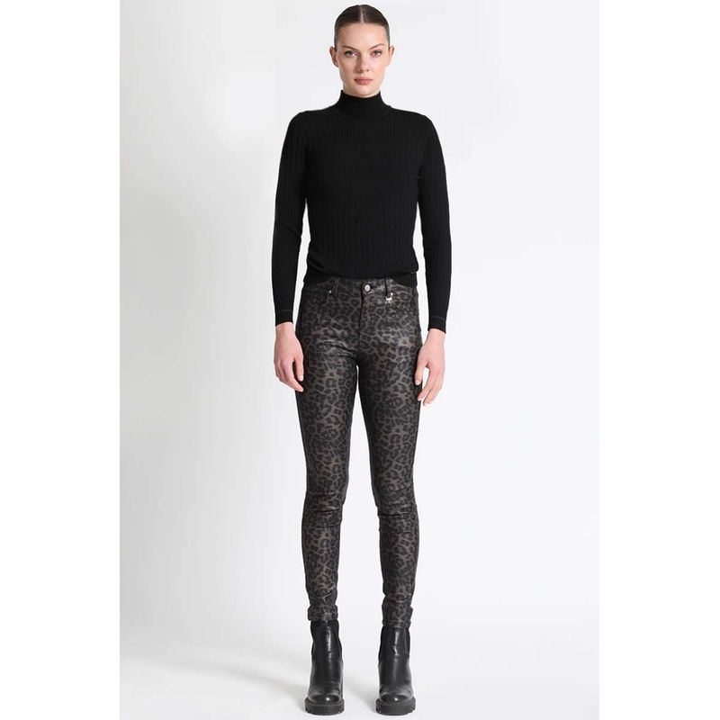 LIOLA - Jeans Mujer Skinny Negro Liola