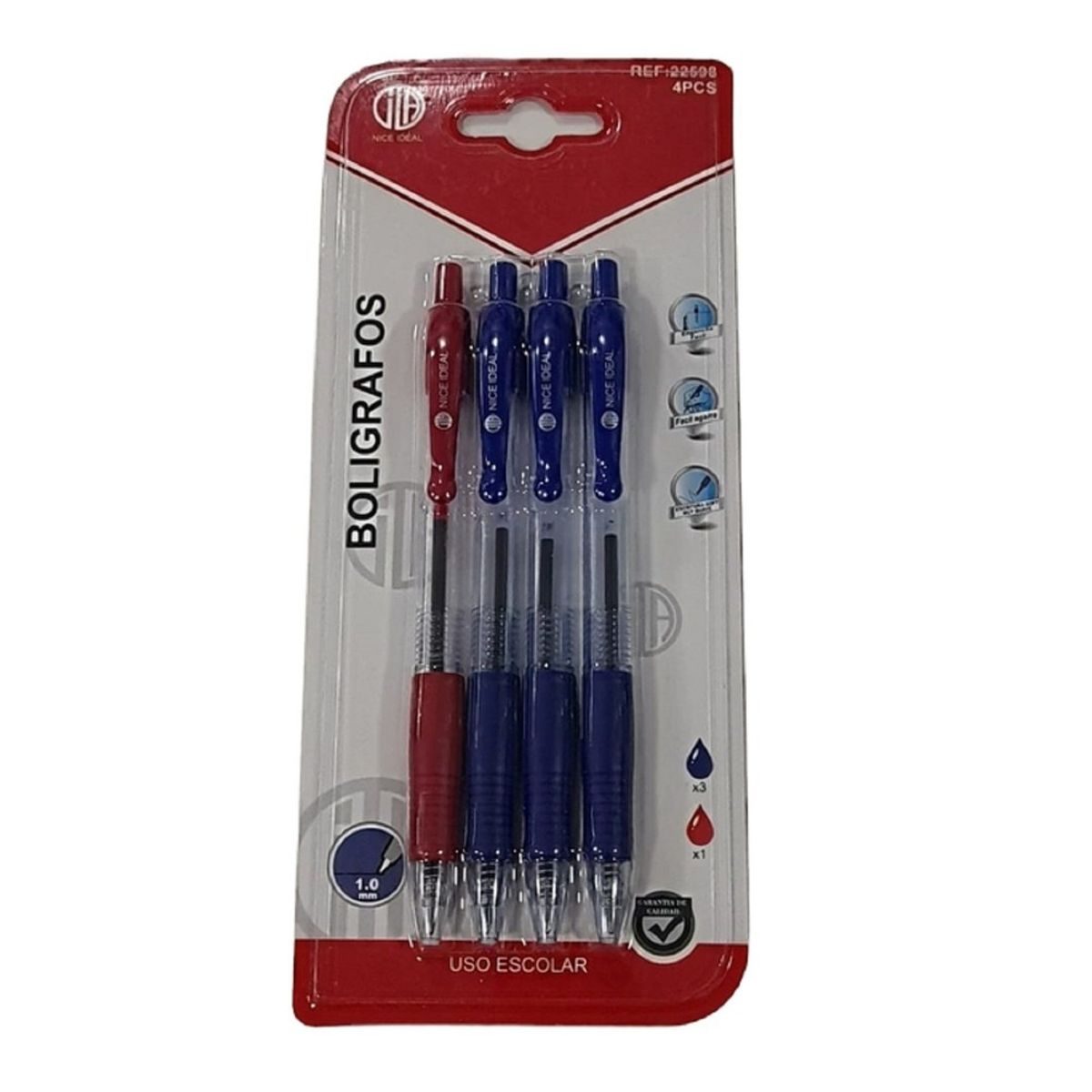 VARIOS - Lapiz Pasta Set 4 Unidades #963712922