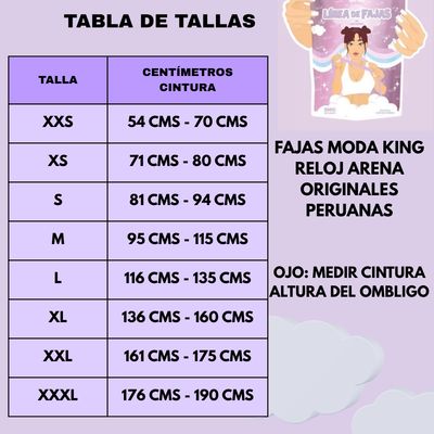 Imagen 2 del producto Faja Cinturilla Original reloj arena Perú