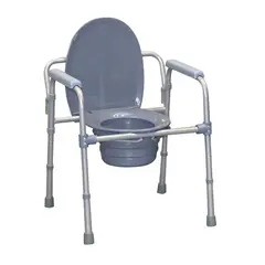 GLOMED - Baño Portátil WC Plegable Esmaltado 51cm