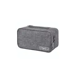 GENERICO - Bolsa Organizador Viaje Para Ropa Interior Personal Negro
