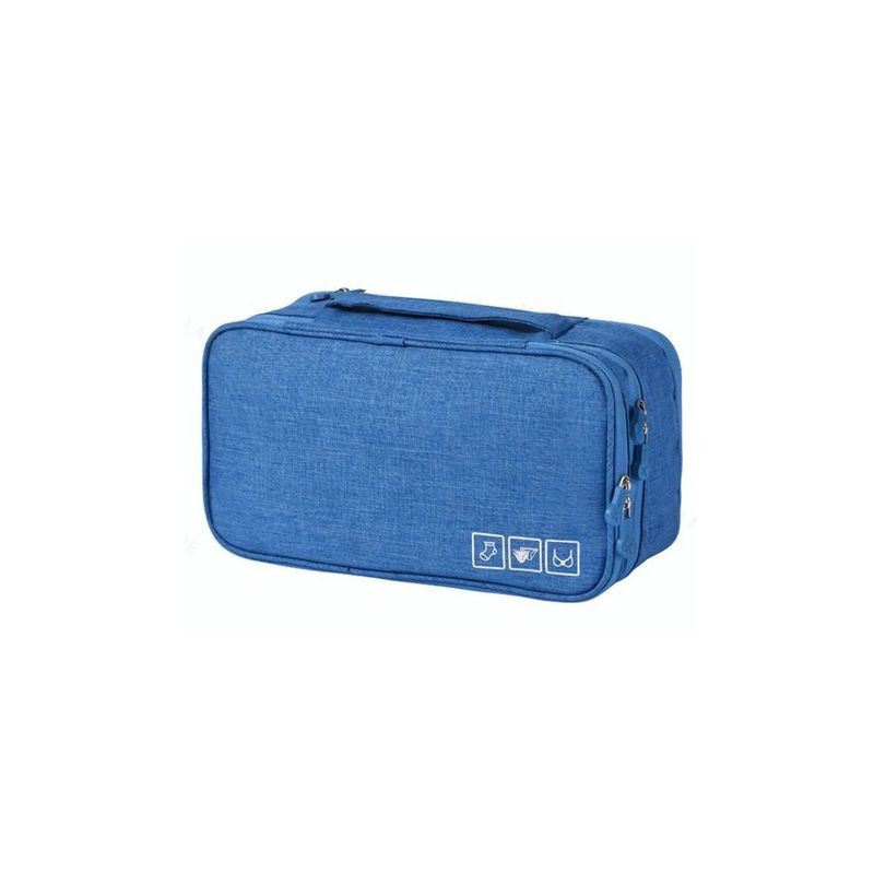 GENERICO - Bolsa Organizador Viaje Para Ropa Interior Personal Negro