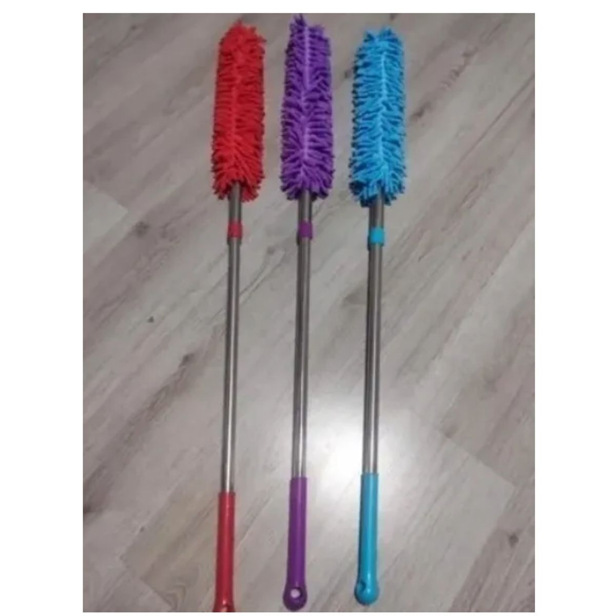 GENERICO - Pack X2 Plumero Microfibra Paño Limpieza