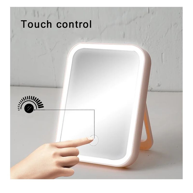 GENERICO - Espejo Led Portátil Touch