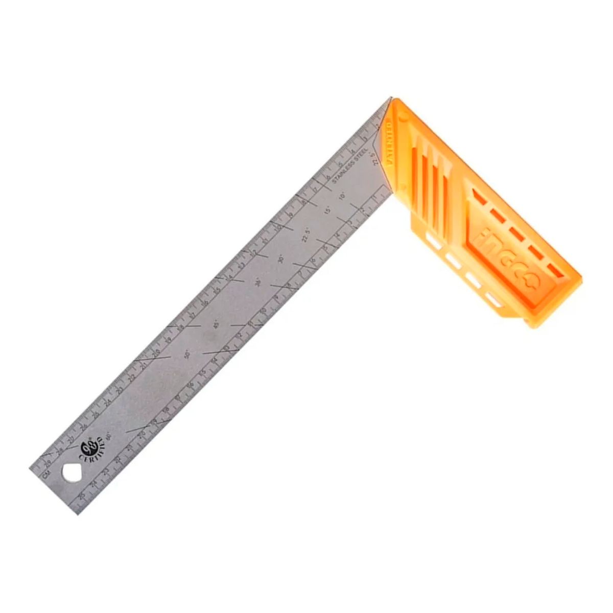 INGCO - Escuadra Carpintero Esquina 12 Pulgadas Acero Ingco