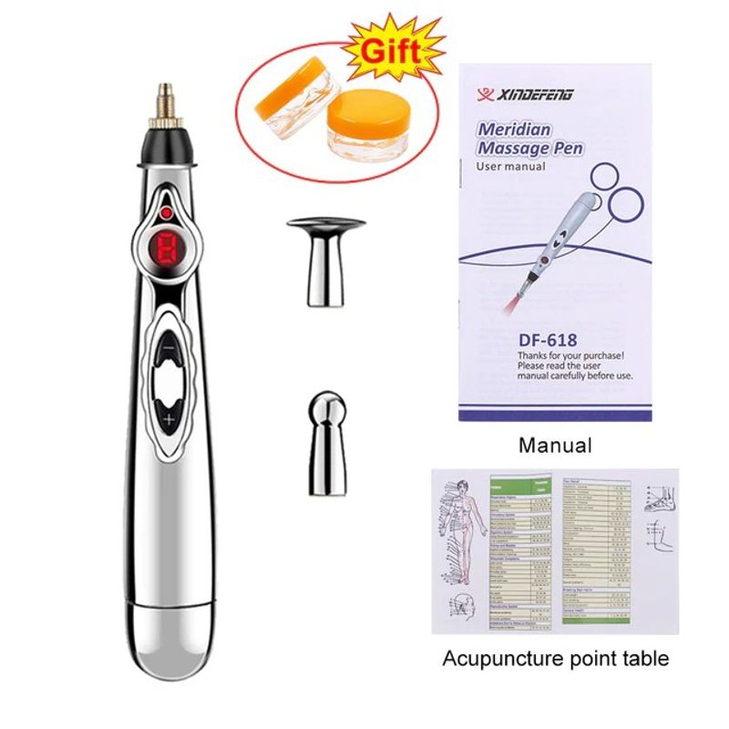 GENERICO - Boligrafo De Masajes Acupuntura Fisioterapia Acupuntura