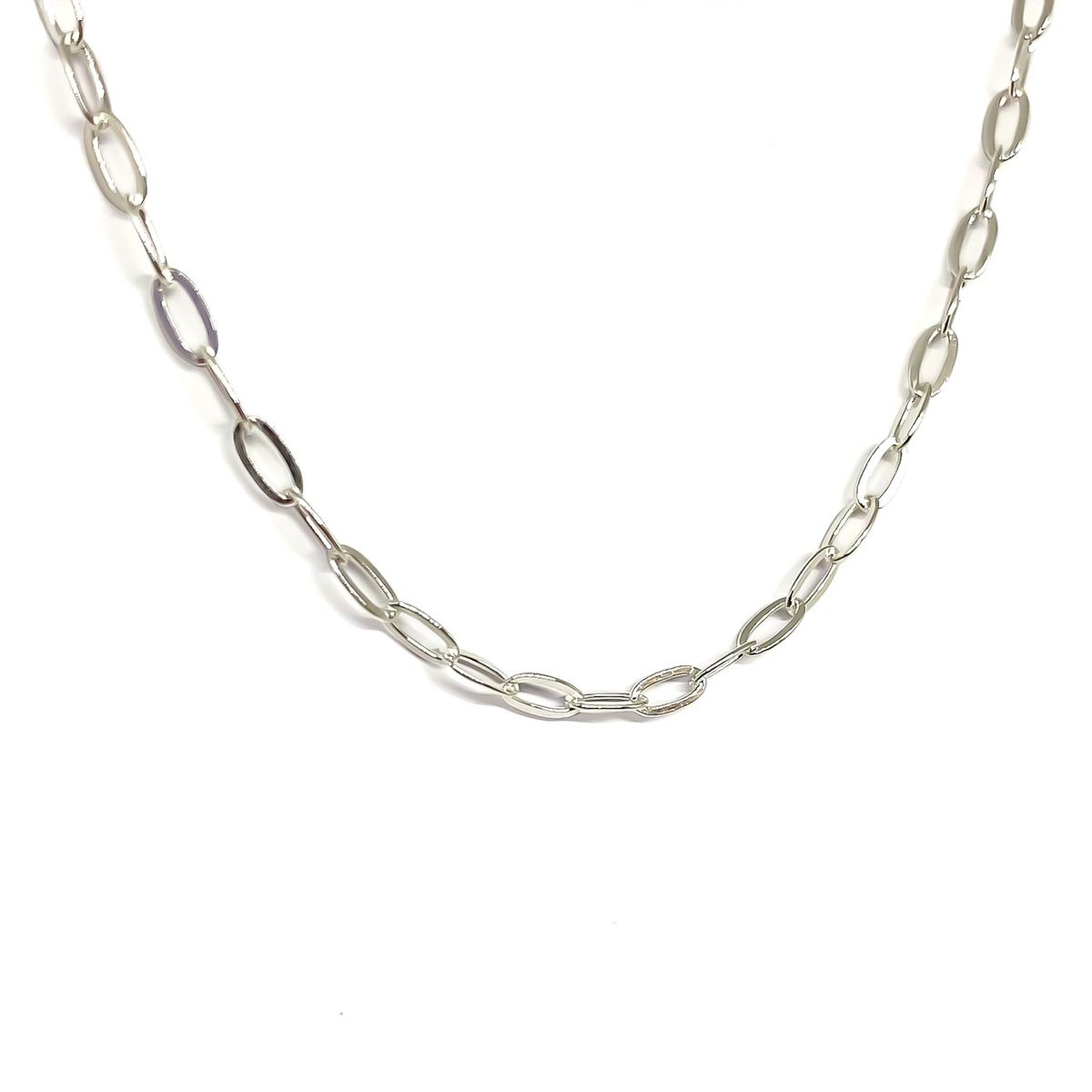 ANDREA COGGIOLA JOYAS - Cadena Eslabón Alargado 6x3mm Plata Fina 925