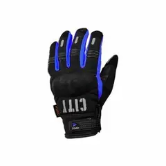 MADBIKE - Guantes Moto Frio City Touch Con Protección Negro