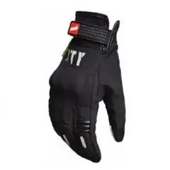 MADBIKE - Guantes Moto Frio City Touch Con Protección Negro