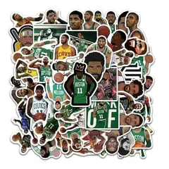 GARSIL - 50 Stickers Kyrie irving - Etiquetas Autoadhesivas