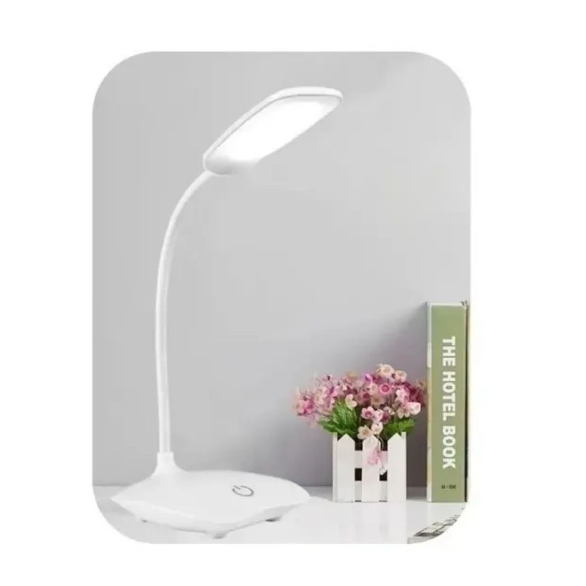 GENERICO - Lámpara De Escritorio Led Mesa Lectura Usb Recargable