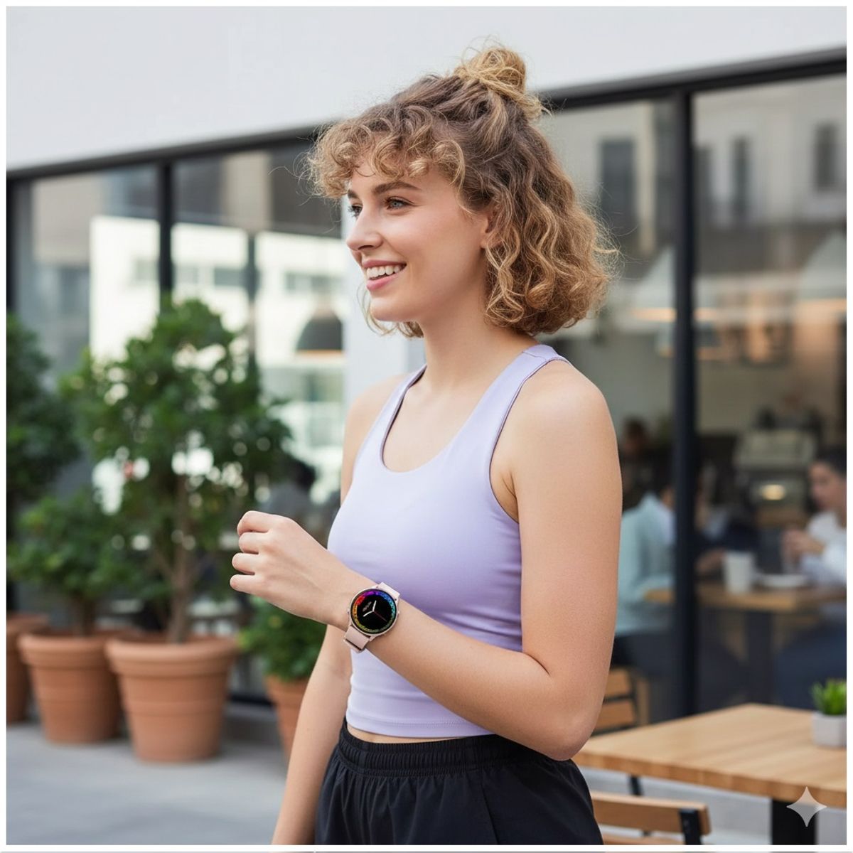 GENERICO - Reloj Inteligente Smartwatch Bluetooth MX15 Sports Fitness Notificaciones IOS Android IP67